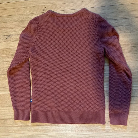 Fjallraven Ovik Structure Sweater 100% Wool - Picture 3 of 7